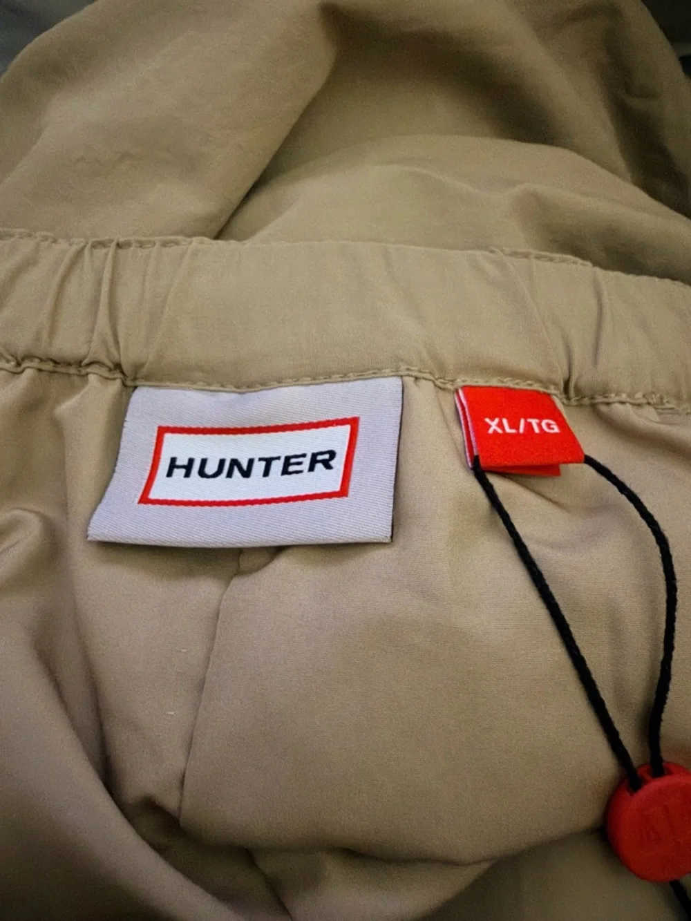 Hunter Bubble Hem Midi Skirt in‎ Clay XL NWT - Picture 5 of 6